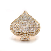 4.50 CT. Diamond Spade Ring in Gold - White Carat - USA